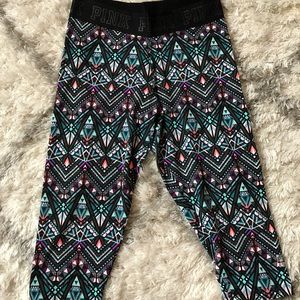 VS tribal colored leggings